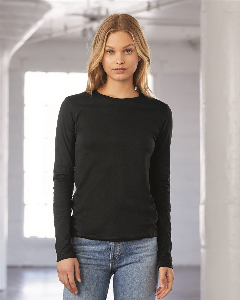 Bella+Canvas® Women's Jersey Long Sleeve Tee
