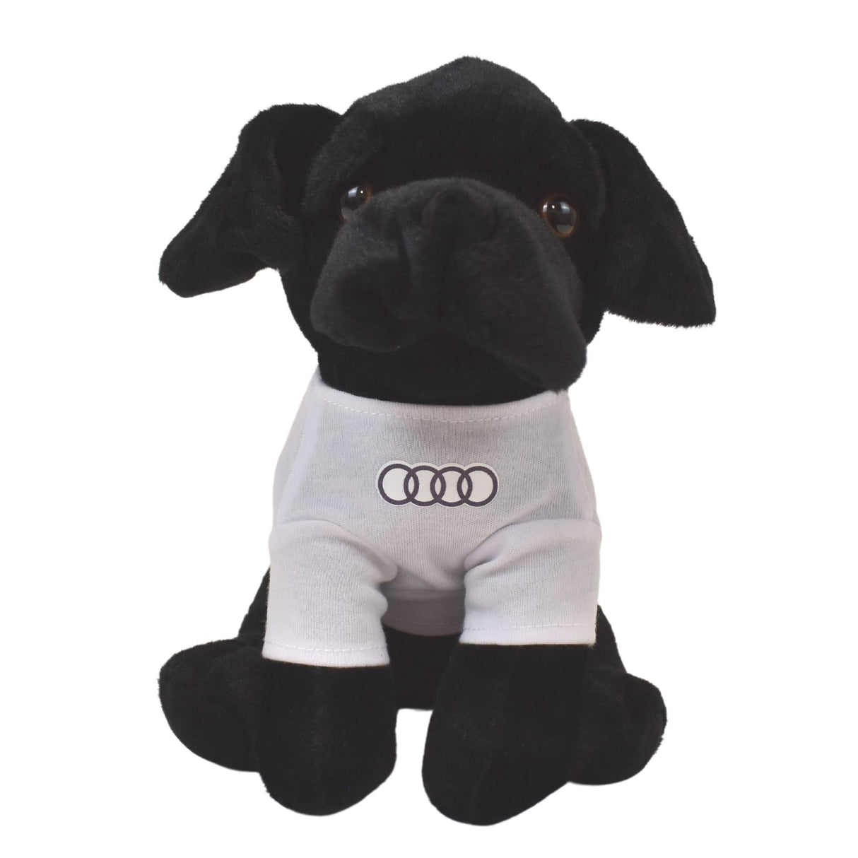 Onyx 8" Black Labrador Plush Dog Canine Collection