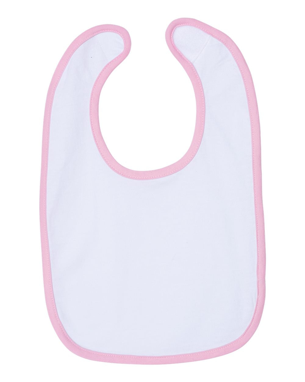 Rabbit Skins Infant Contrast Trim Premium Jersey Bib