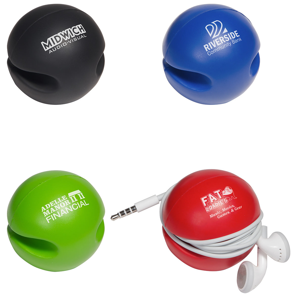 Cushy Earbud Keeper Stress Reliever