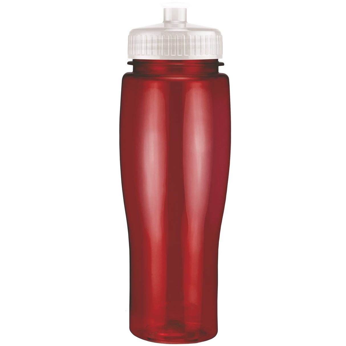 24 Oz. Contour Translucent Bottle w/ Push Pull Lid