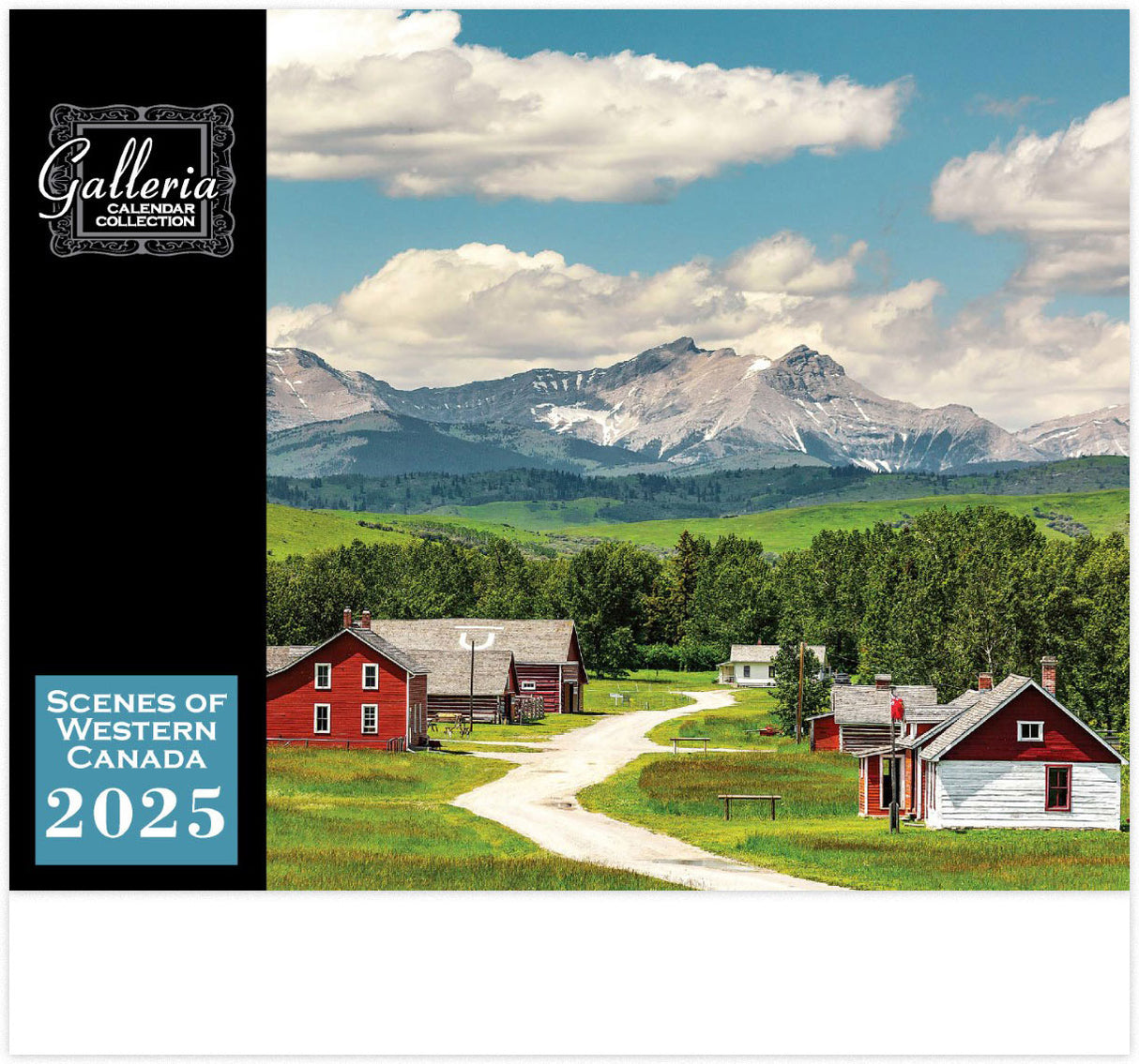 Galleria Wall Calendar 2025 Scenes of Western Canada