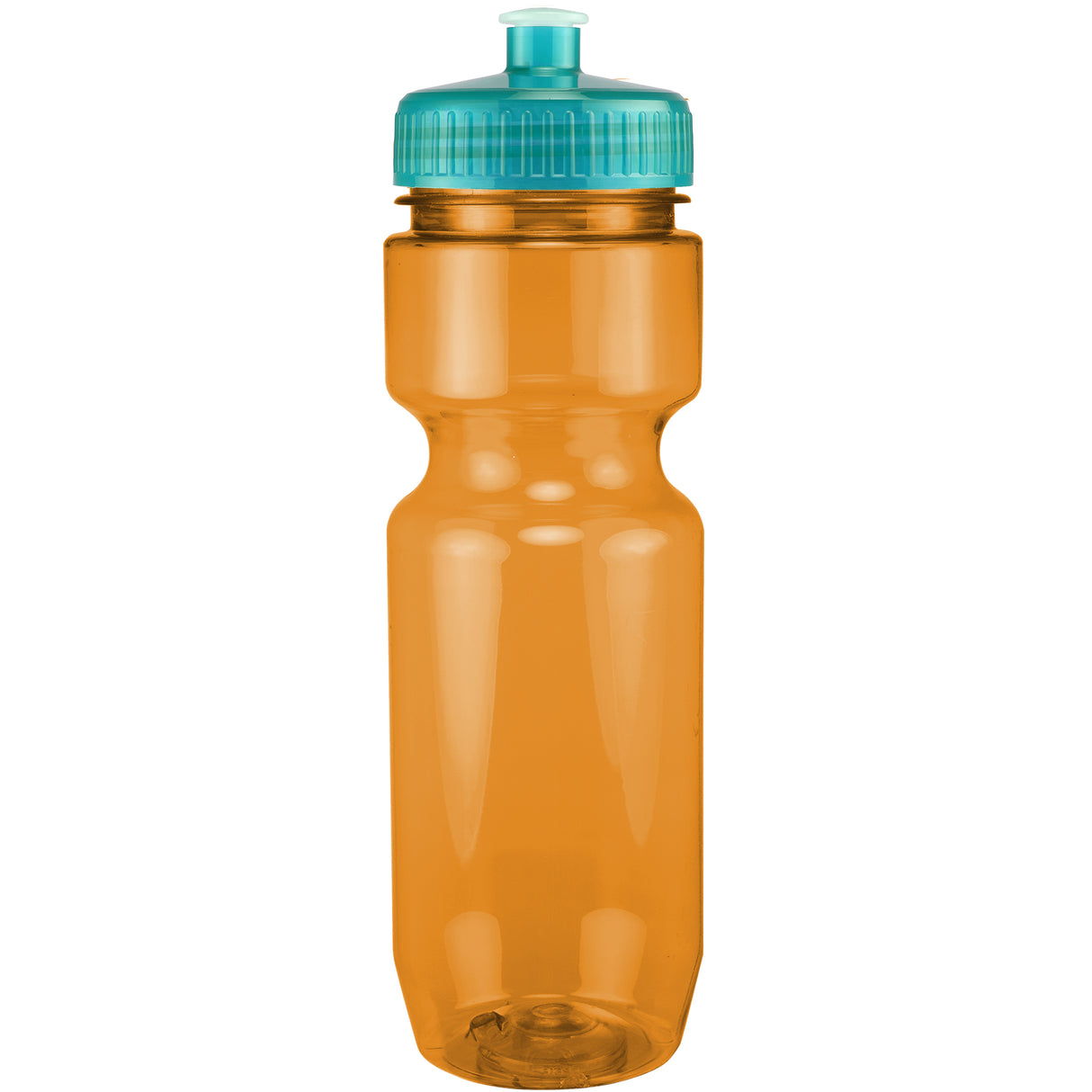 22 Oz. Translucent Bike Bottle w/ Push Pull Lid