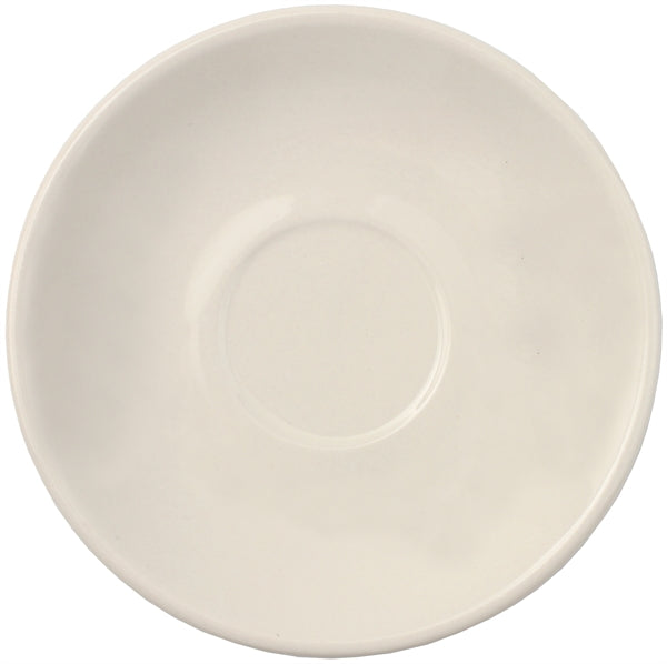 Piccolo saucer 5-3/16" natural vitrified
