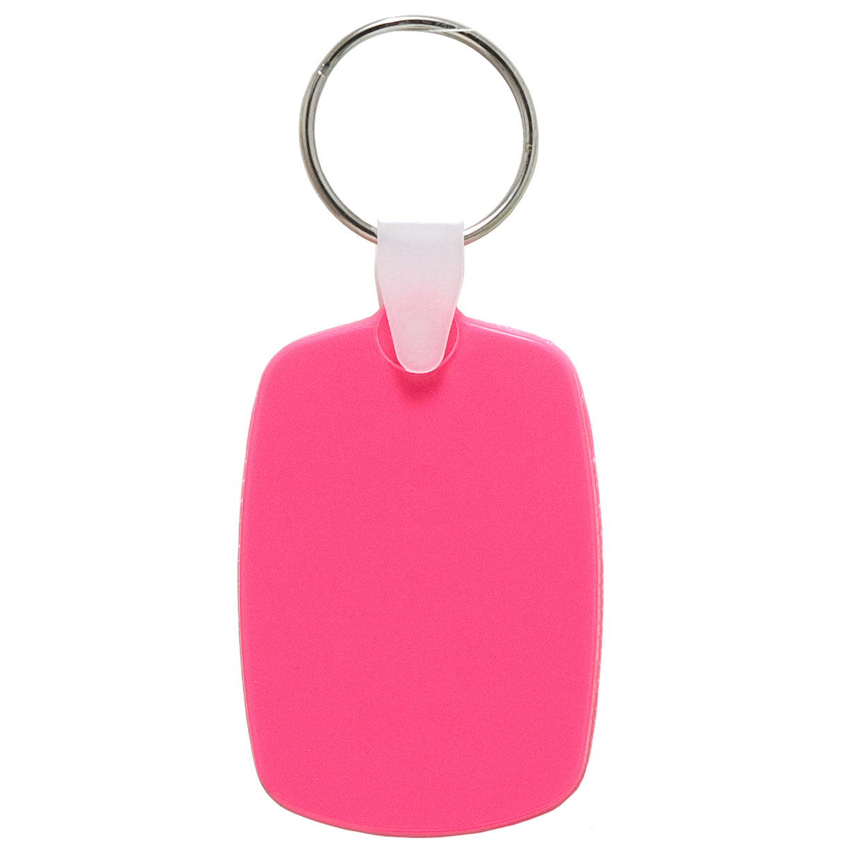 Soft Squeezable Key Tag (Oval)