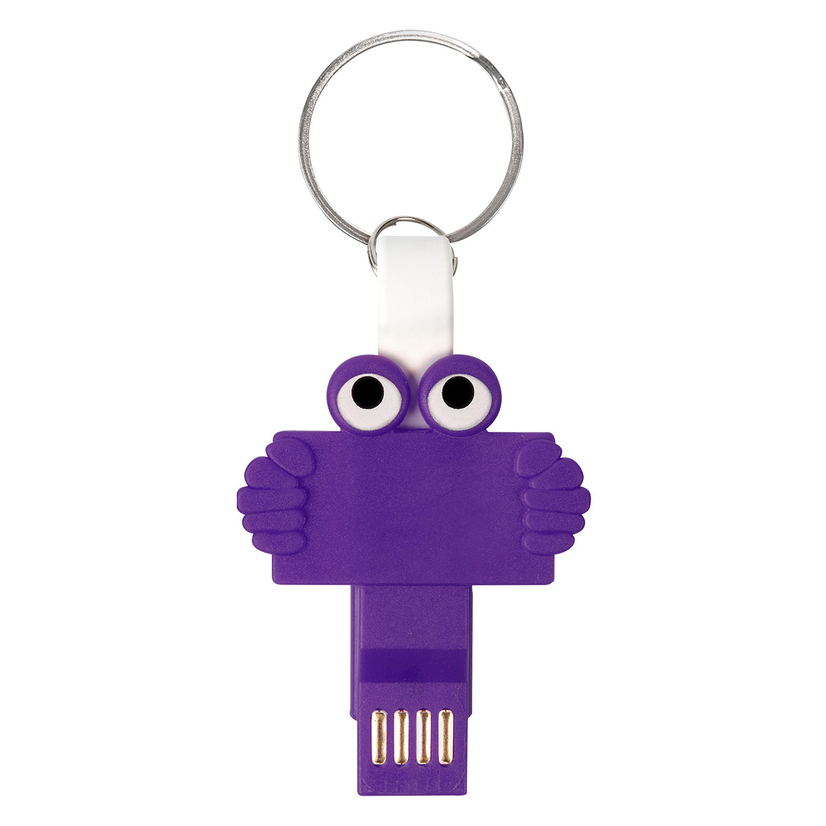 Clipster Buddy 3-In-1 Charging Cable Key Ring