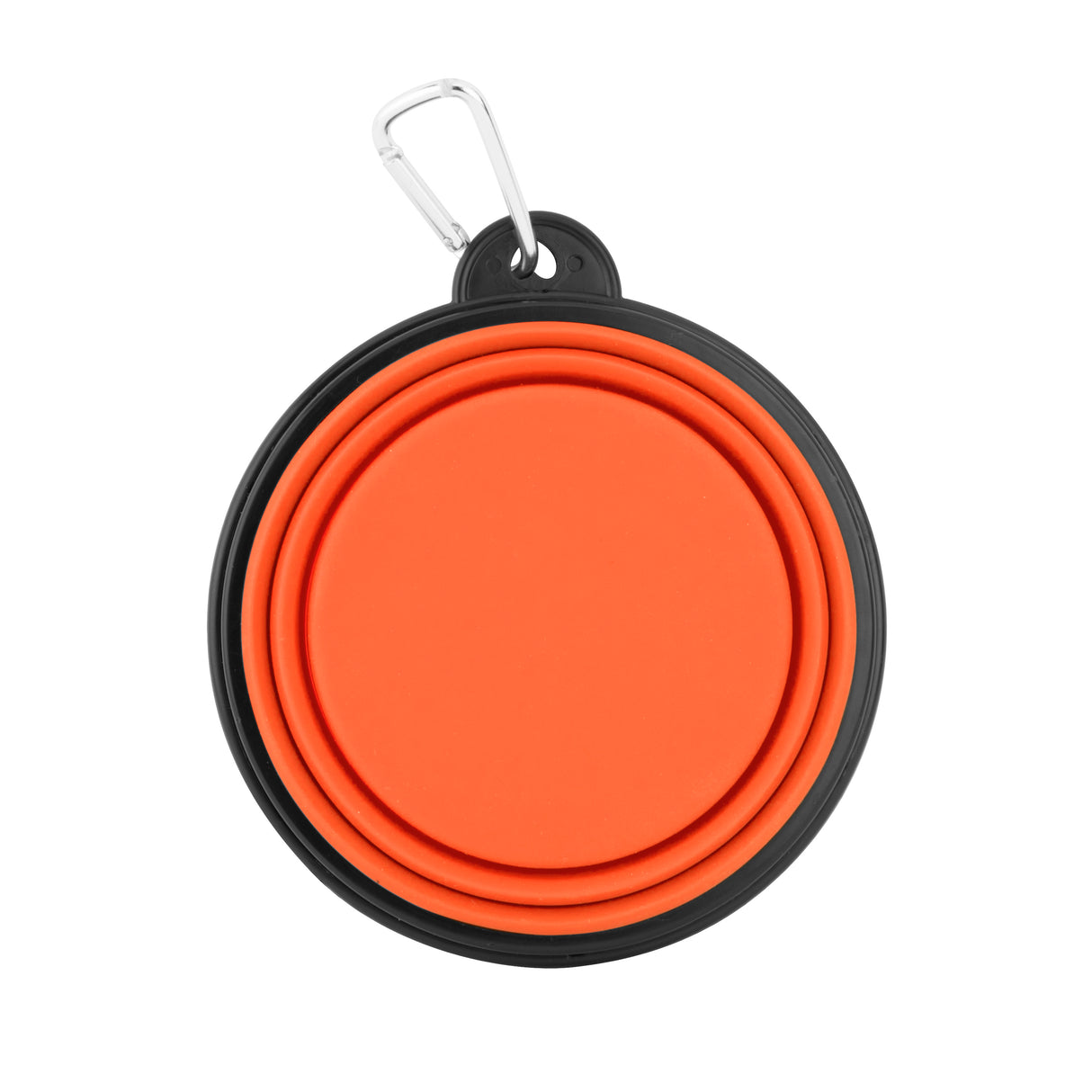 Collapsible Silicone Pet Bowl w/Carabiner