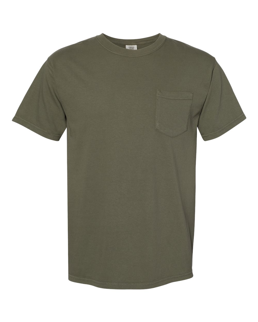 000444 Comfort Colors® Garment-Dyed Heavyweight Pocket T-Shirt