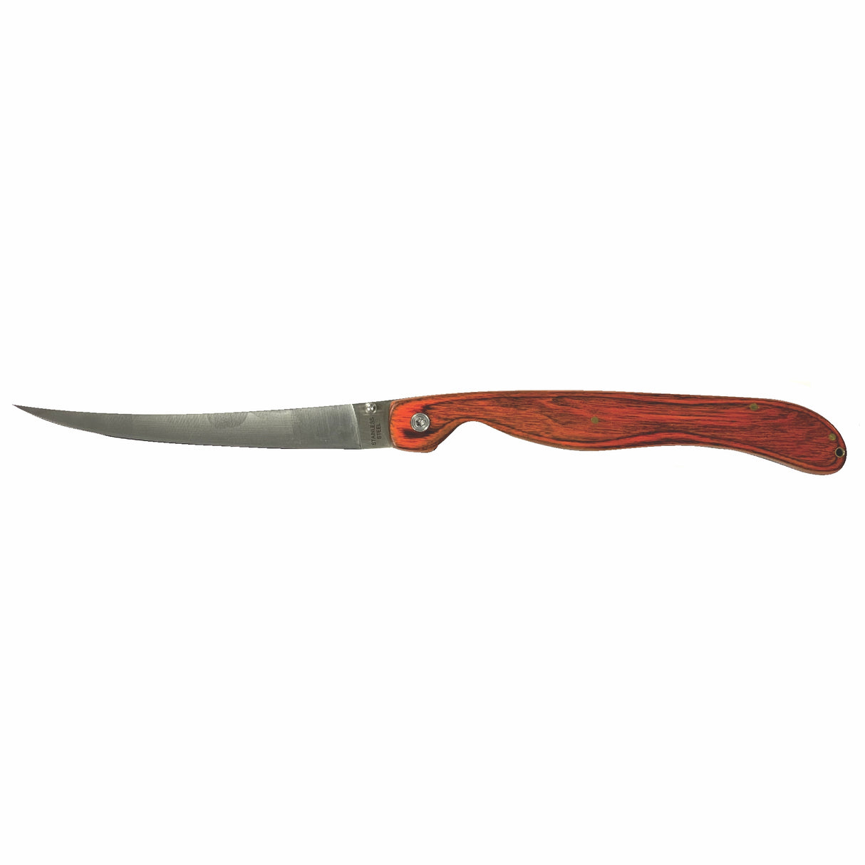 000984 Folding Filet Knife with nylon Sheath (3-5 Days)