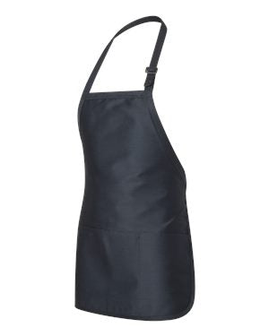 000509 Q-Tees Full-Length Apron w/Pouch Pocket