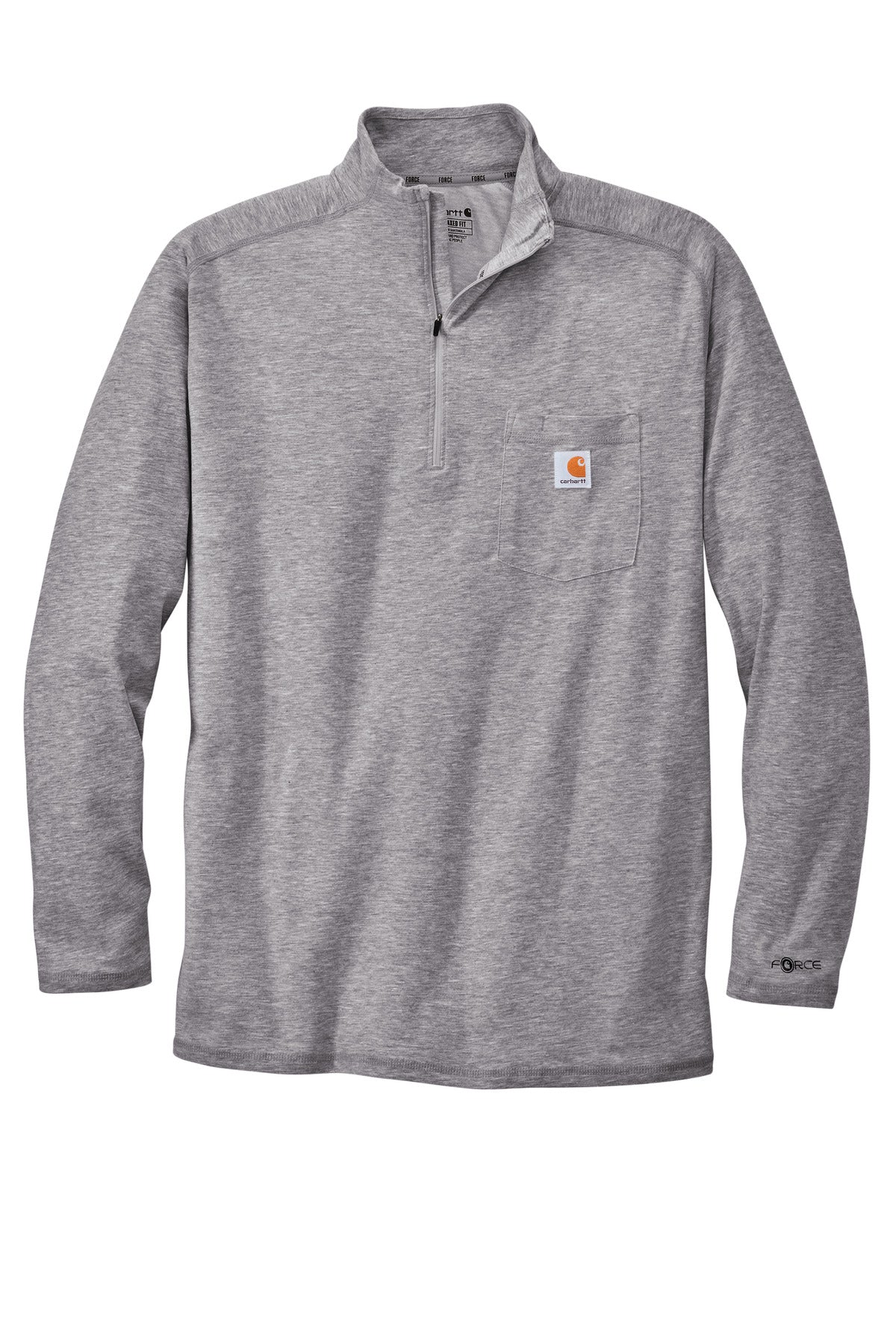 Carhartt Force® 1/4-Zip Long Sleeve T-Shirt