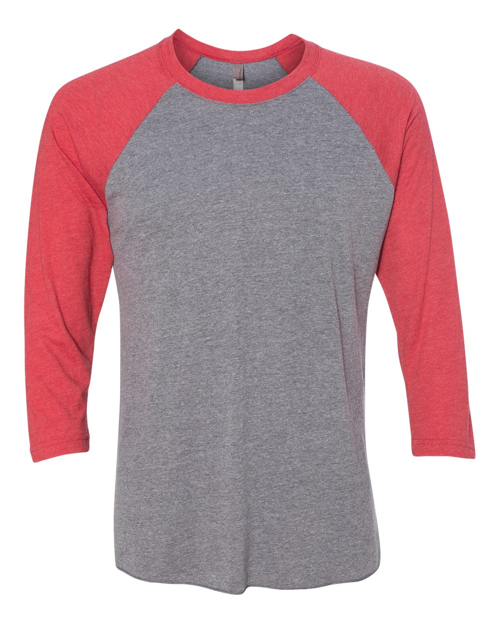 000046 Next Level Unisex Triblend Three-Quarter Sleeve Raglan Shirt