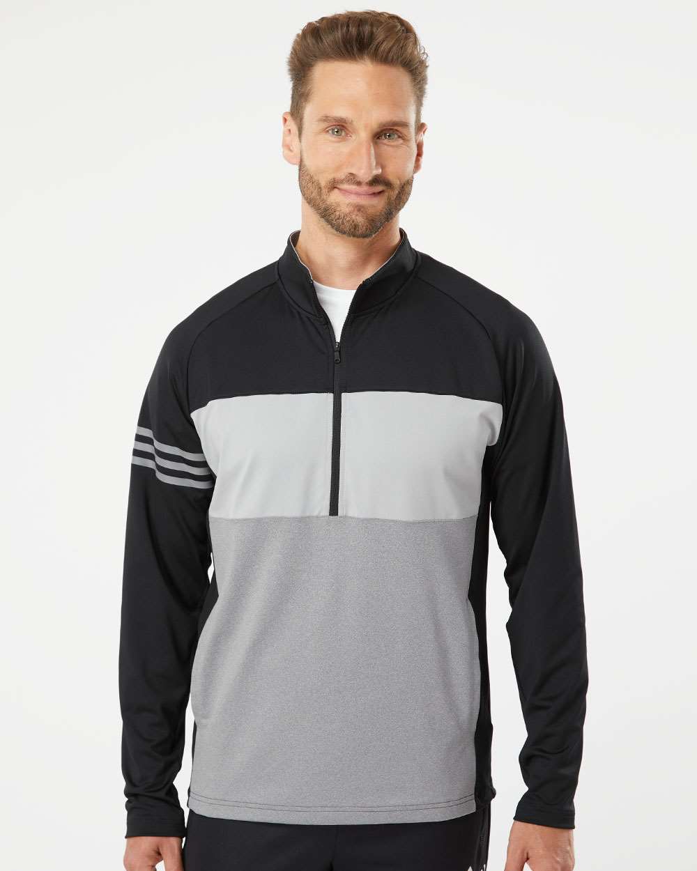 Adidas 3 Stripes Competition Quarter-Zip Pullover