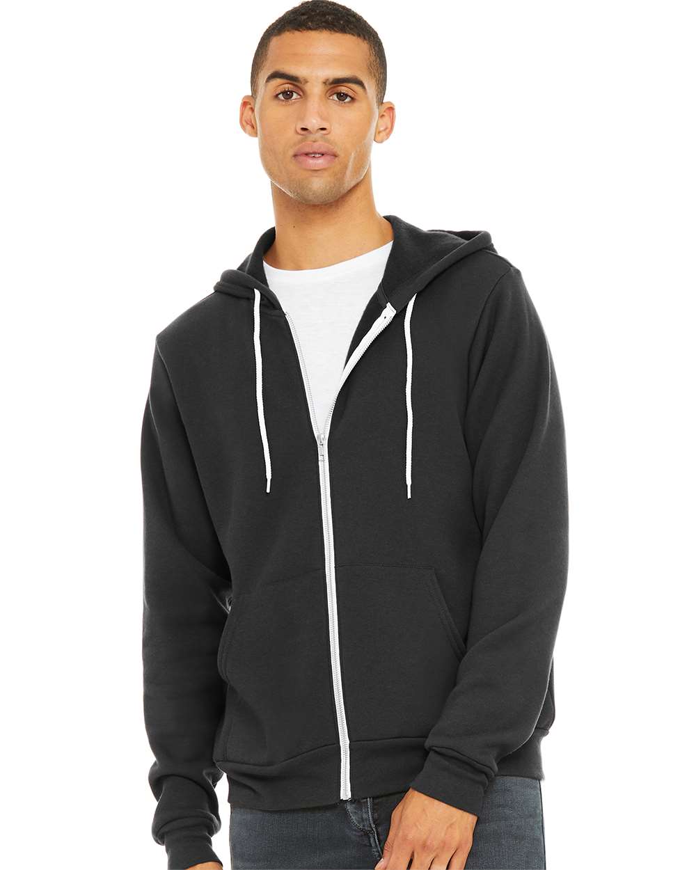 000035 Bella+Canvas® Unisex Sponge Fleece Full-Zip Hoodie