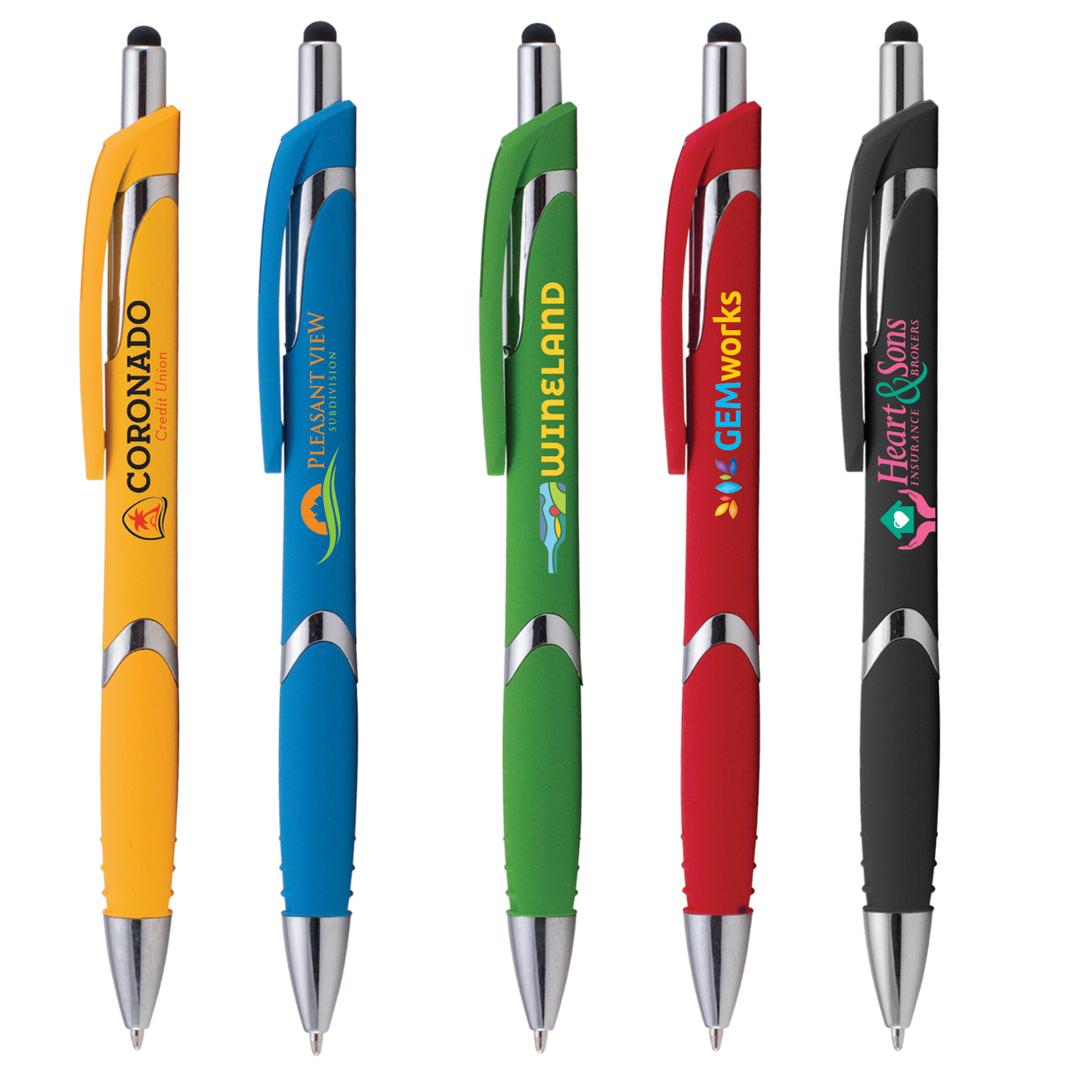 Solana Softy Pen w/ Stylus - Full color