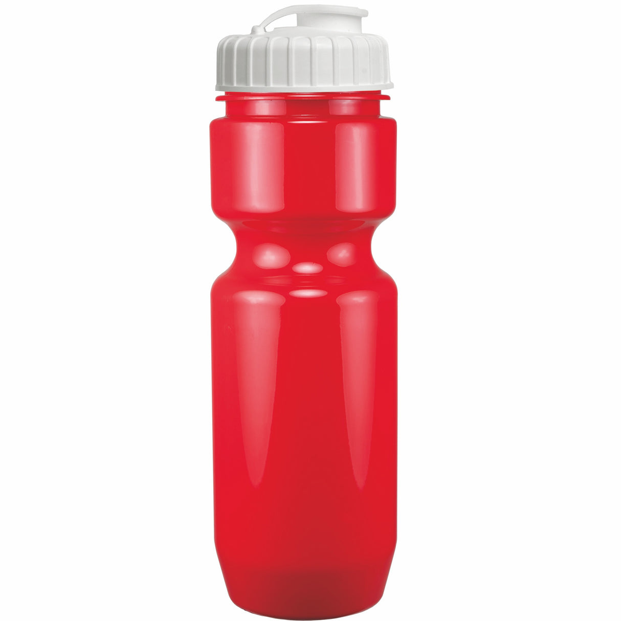 22 Oz. Bike Bottle w/ Flip Top Lid - Solid Colors