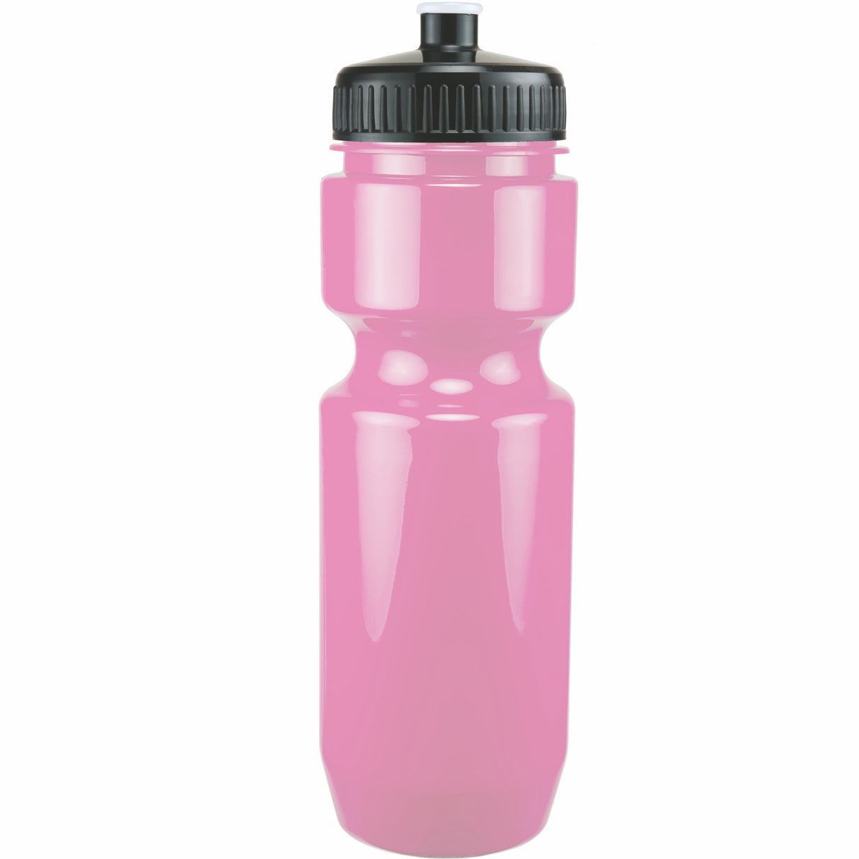 22 Oz. Bike Bottle w/ Push Pull Lid - Solid Colors