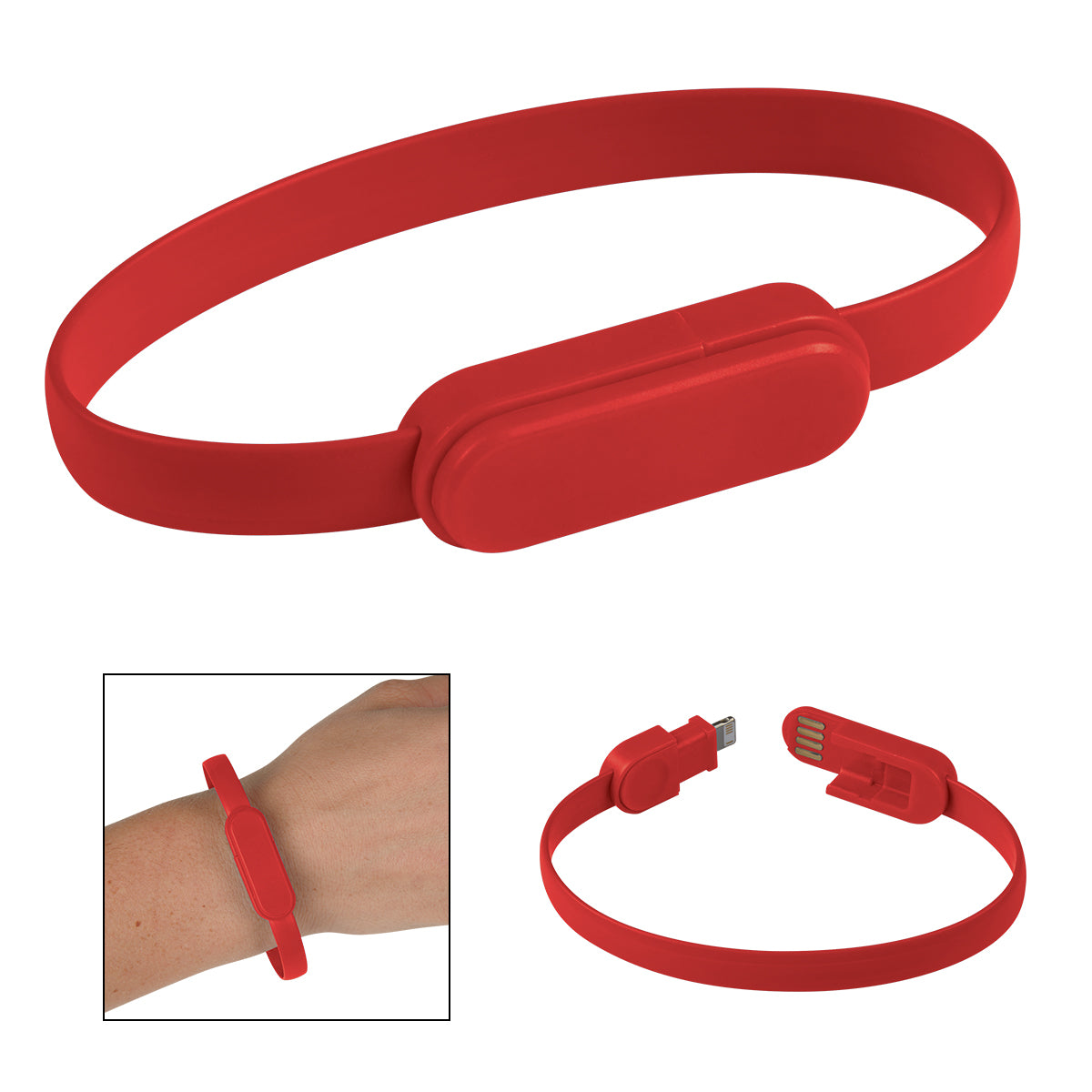 2-in-1 Connector Charger Bracelet
