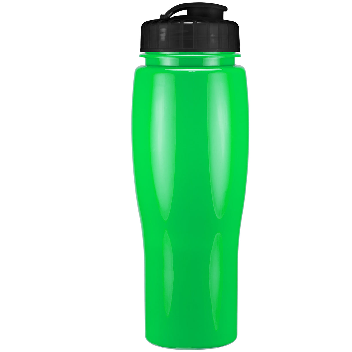 24 Oz. Contour Bottle w/ Flip Top Lid - Solid Colors