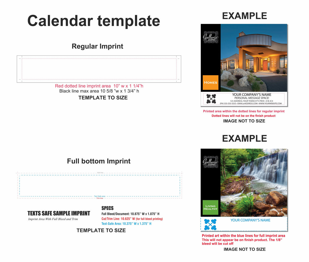 Galleria Wall Calendar 2025 Scenes of Atlantic Canada
