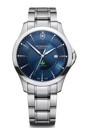 Alliance Blue Dial Stainless Steel Bracelet Watch