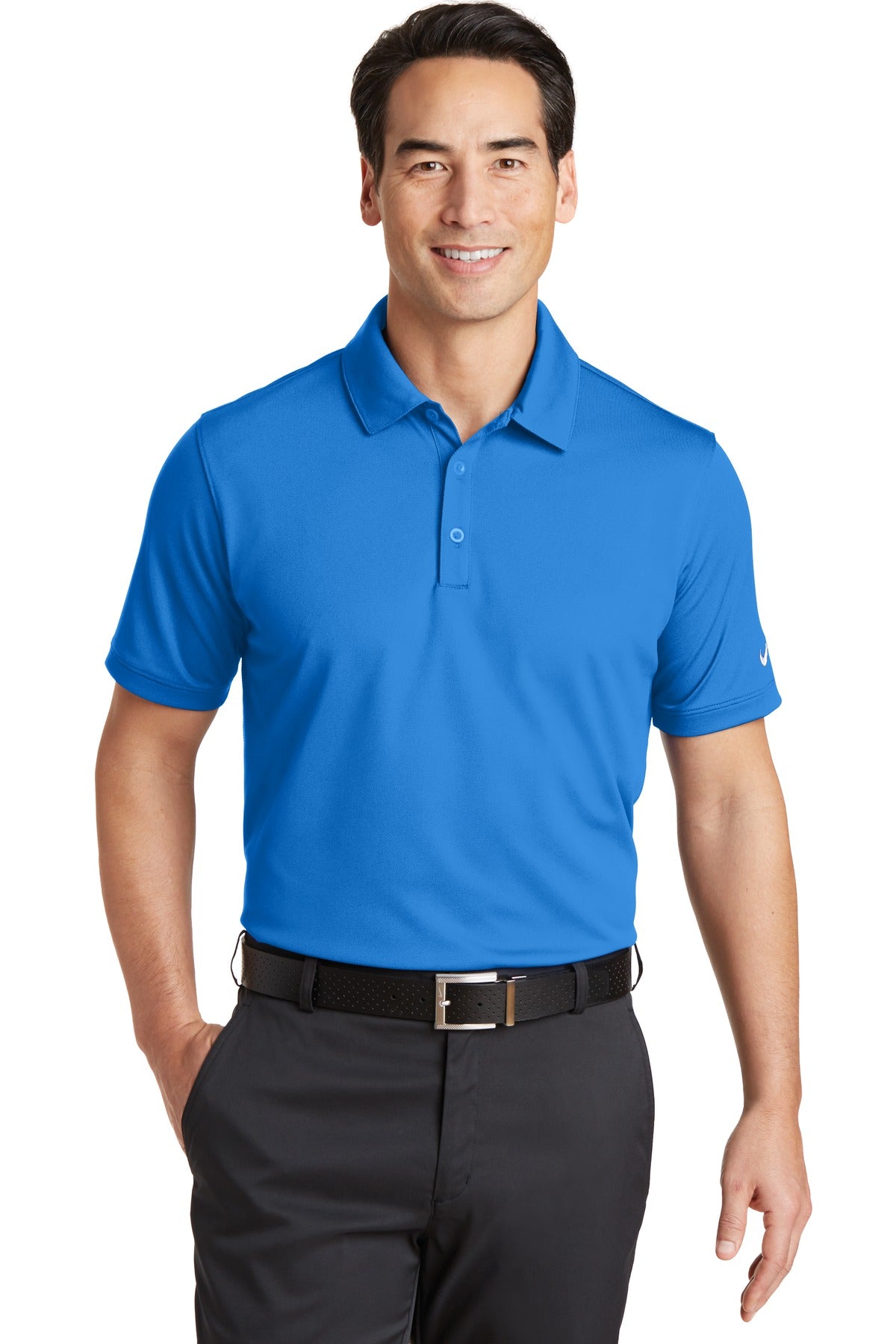 Nike Adult Golf Dri-FIT Solid Icon Pique Polo Shirt
