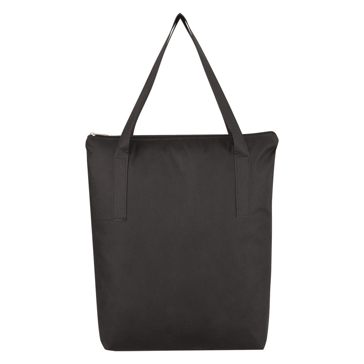 Crosshatch Non-woven Zippered Tote Bag