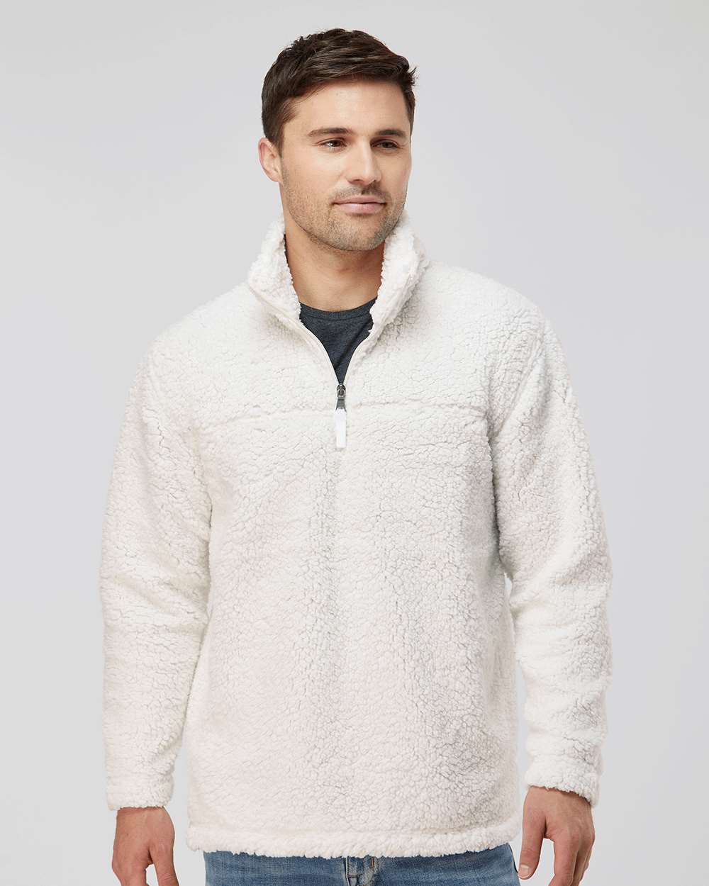 Boxercraft Unisex Sherpa Fleece Quarter-Zip Pullover