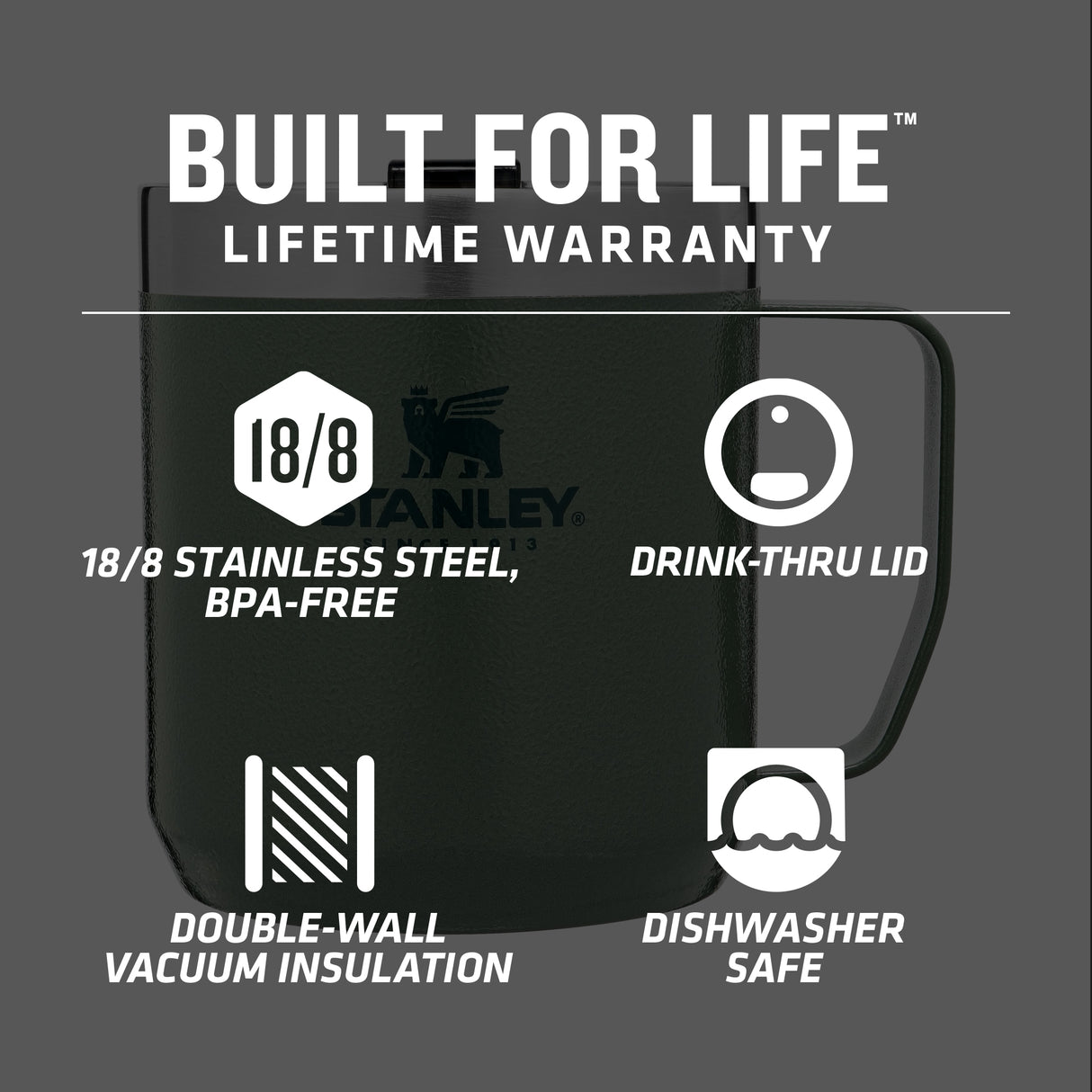 Stanley Legendary Camp Mug 12oz