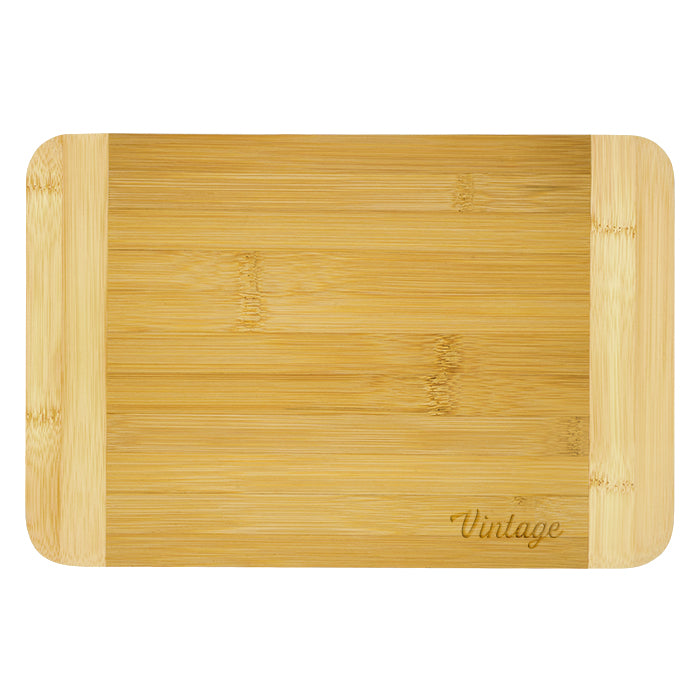 Home Basics® Two Tone Bamboo Cutting Board 8"x12"