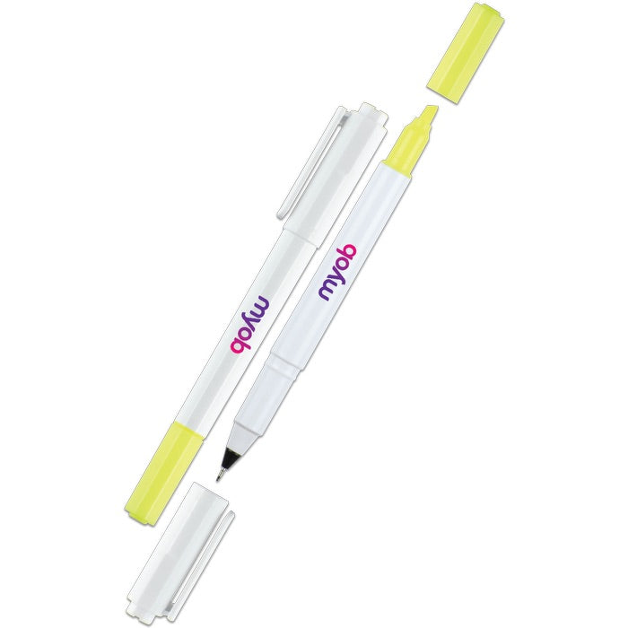 uni-ball Combi Ultra Fine Marker Highlighter