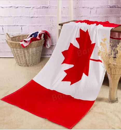 100% Cotton Velour Reactive Print Beach Towel 30"x60"