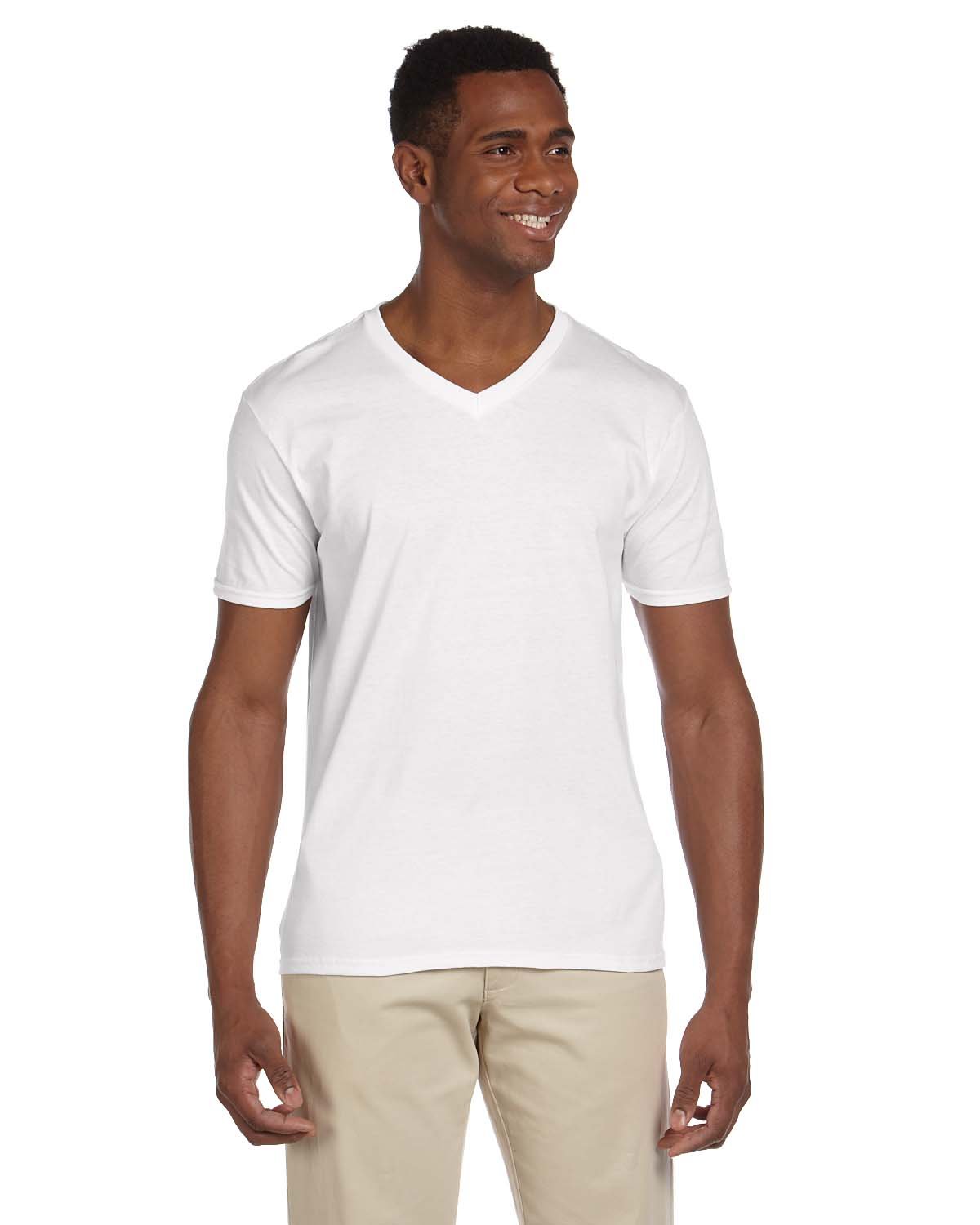 Gildan Adult Softstyle® V-Neck T-Shirt