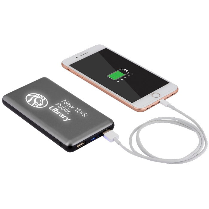 8000 mAh UL Certified Glow Power Bank