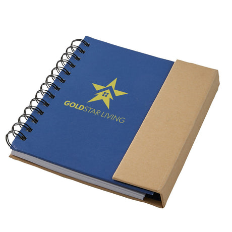 Eco Magnetic Notebook W/ Sticky Notes & Pen