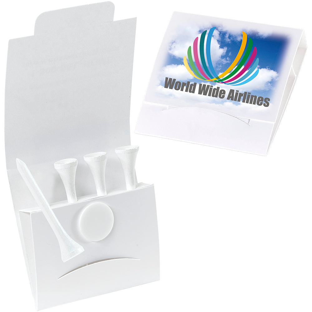 4-1 Golf Tee Packet - Value Pak – 2-1/8 tees