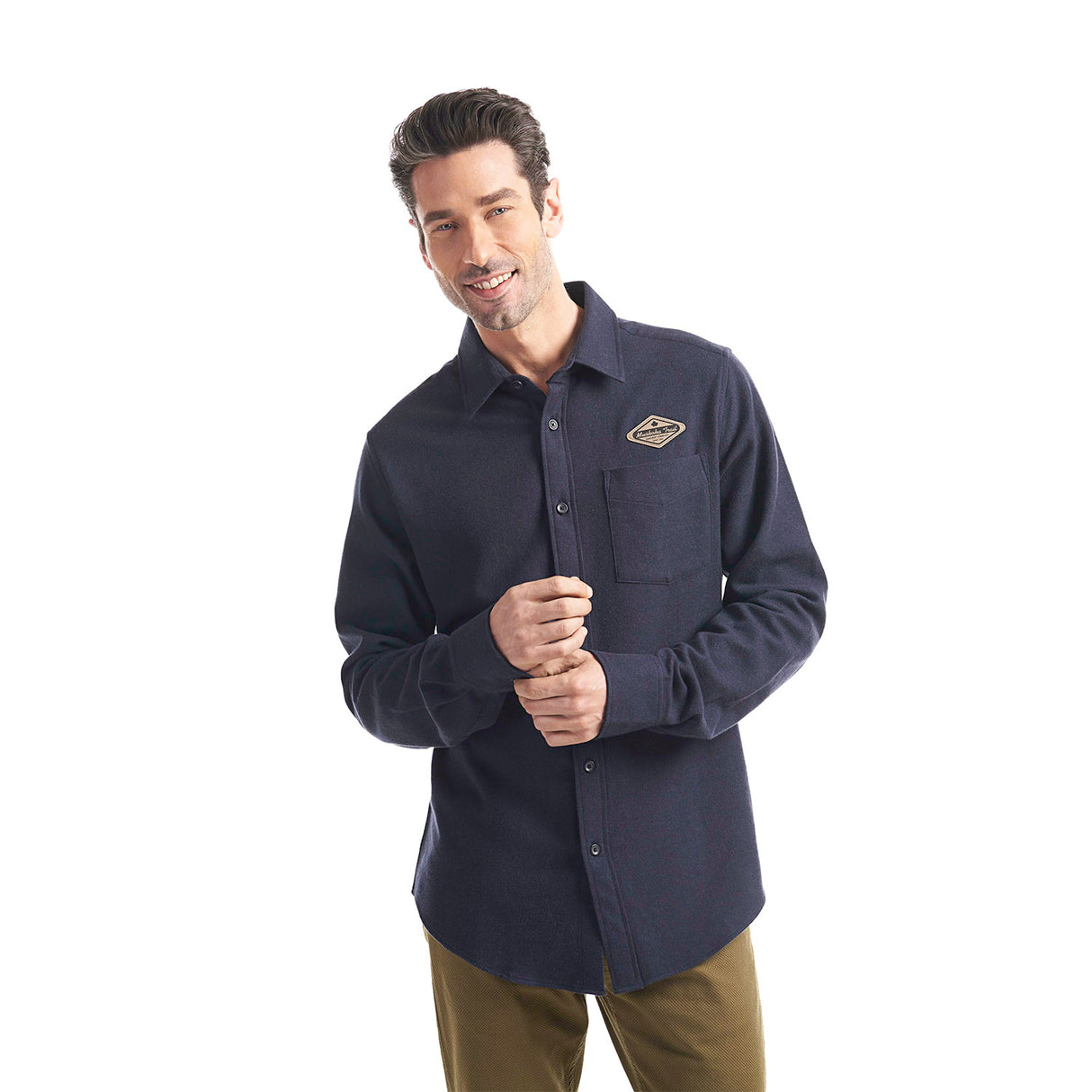 Chalet Men's Brushed Flannel Shirt