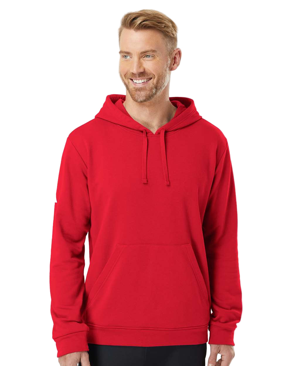 Adidas® Fleece Hooded Sweatshirt