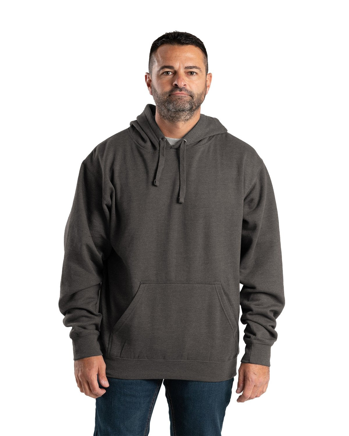 000108 Berne Apparel Men's Tall Signature Sleeve Hooded Pullover