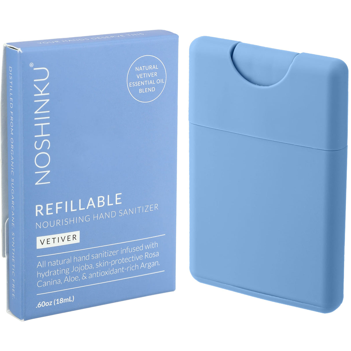 Noshinku Refillable Pocket Hand Sanitizer 0.6oz