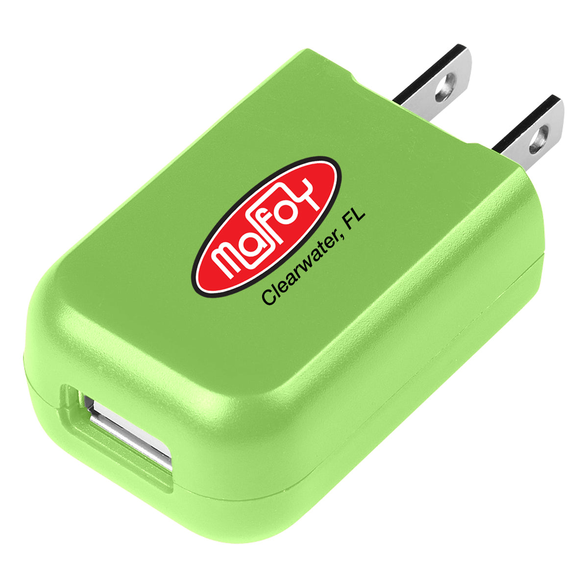 Ul Listed Rectangular Usb A/c Adapter