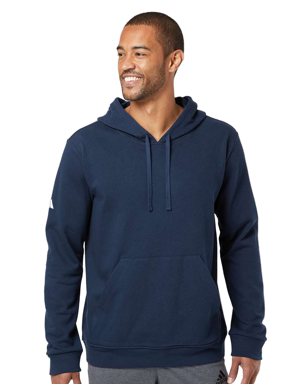 Adidas® Fleece Hooded Sweatshirt