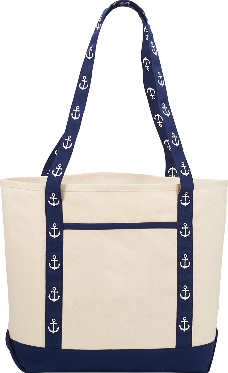 Jute Shopper Tote with Recycled Cotton Pocket