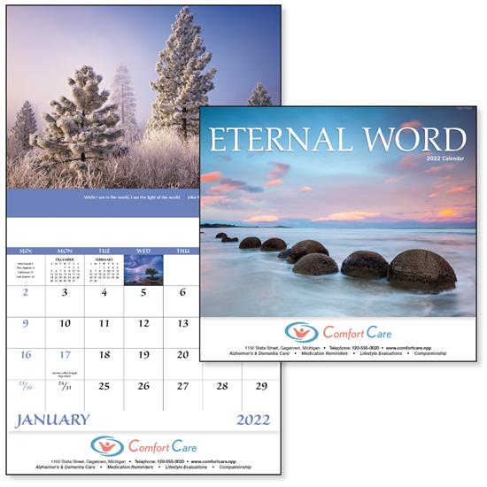 Good Value® Eternal Word Stapled Calendar