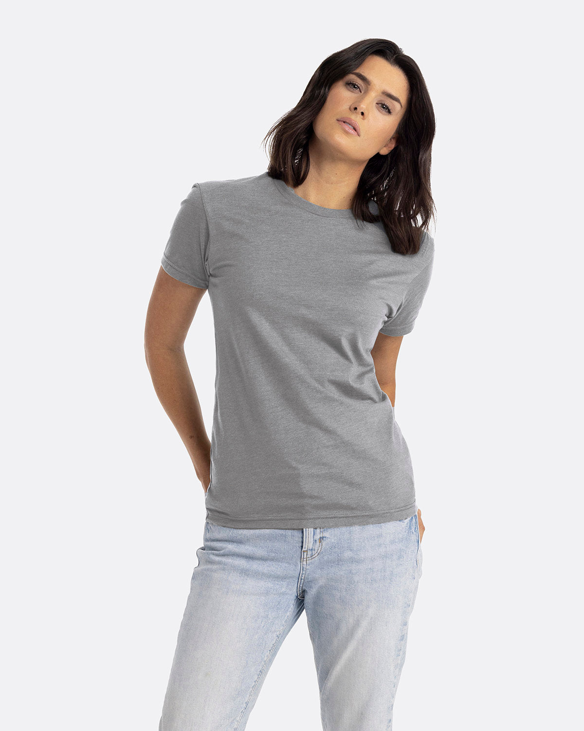 000039 NEXT LEVEL APPAREL Unisex CVC Crewneck T-Shirt