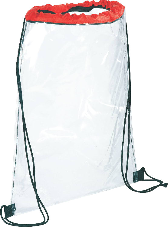 Rally Clear Drawstring Bag