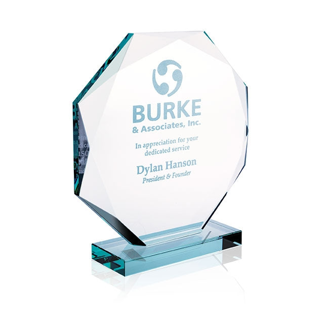 Jaffa® Small Jade Octagon Award