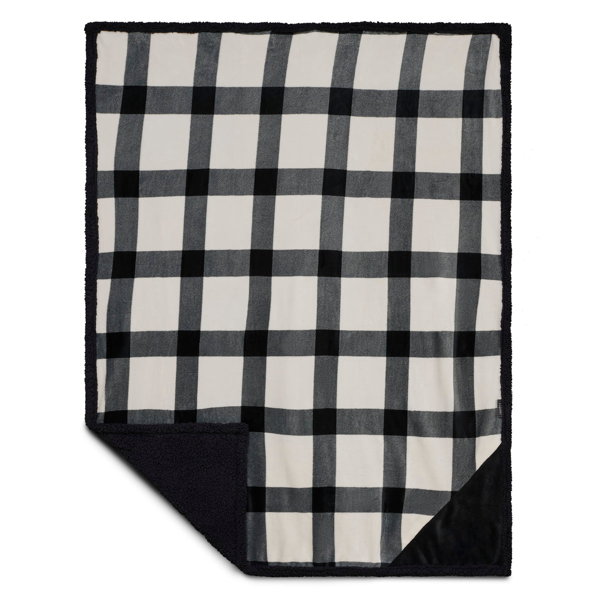 Field & Co.® Buffalo Plaid Sherpa Blanket