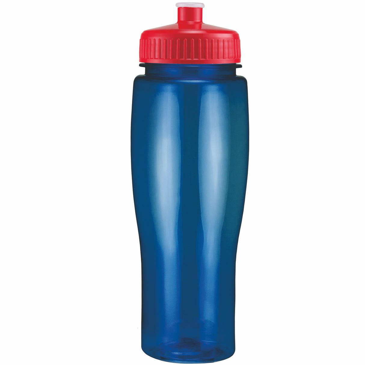 24 Oz. Contour Translucent Bottle w/ Push Pull Lid