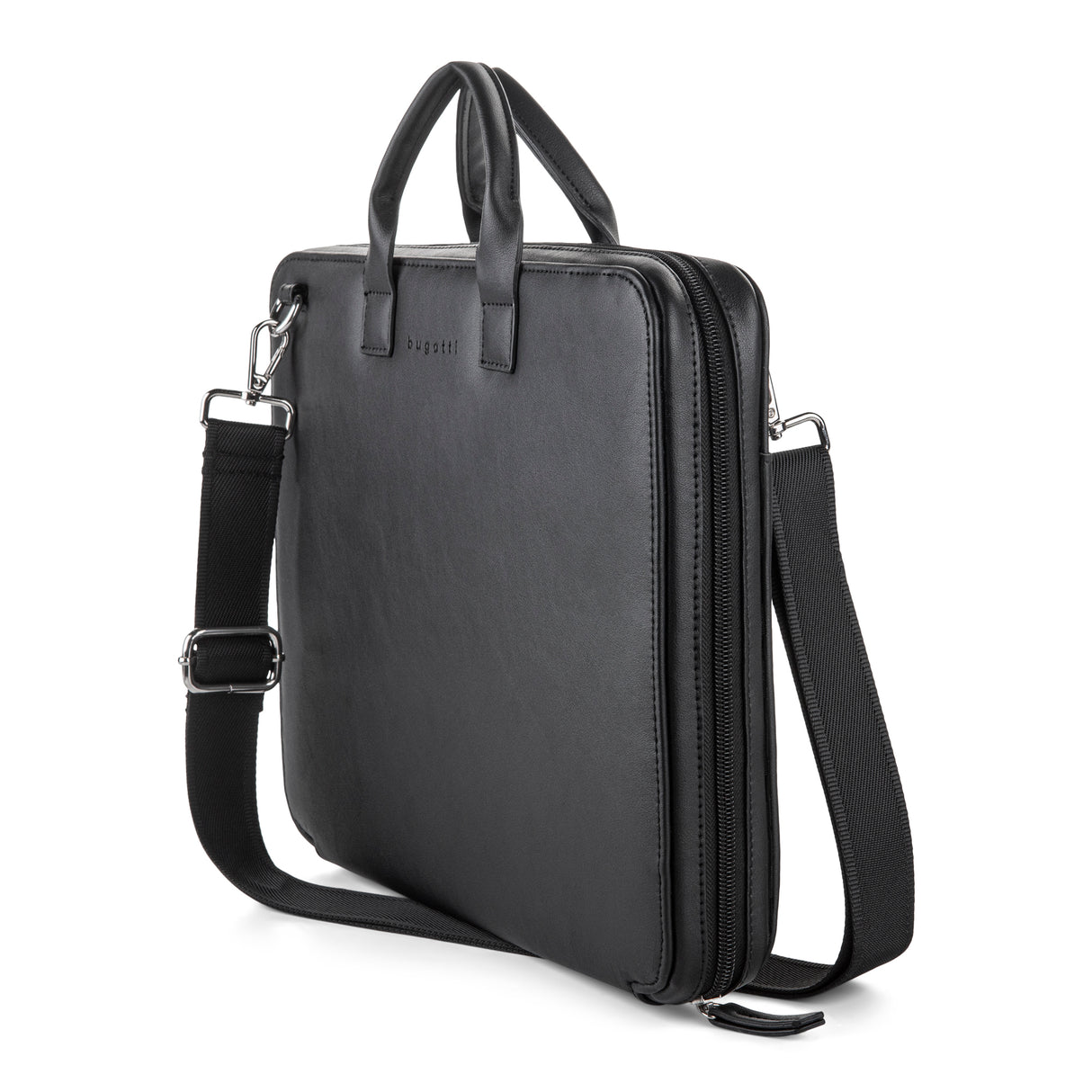 Bugatti-Pure Collection Writing Case with setachable s/strap